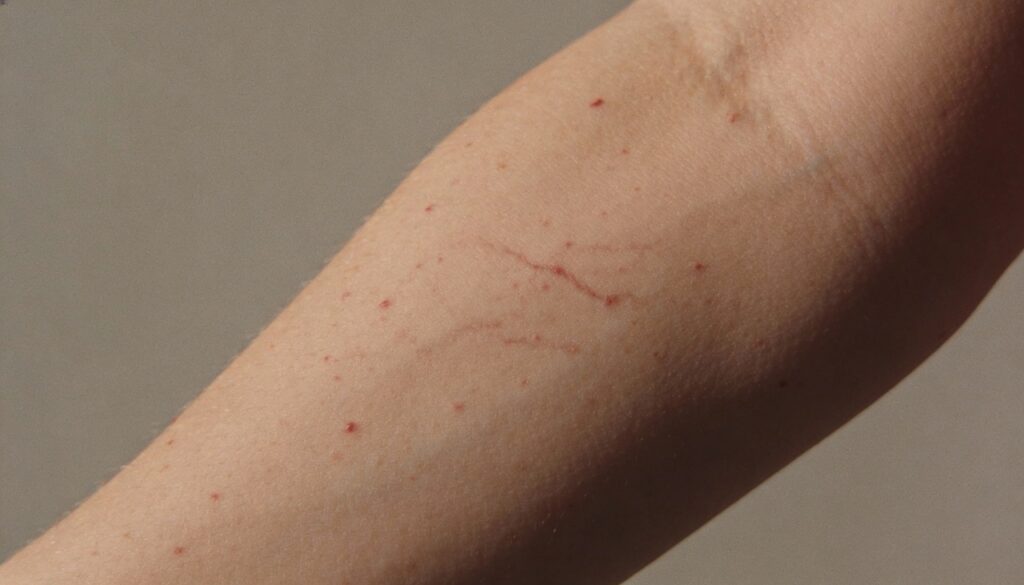 O estresse pode causar o aparecimento de manchas roxas na pele?