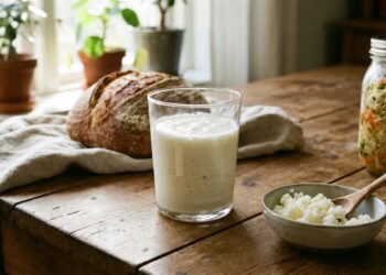 Kefir: o ouro branco fermentado que reequilibra sua microbiota intestinal e transforma sua saúde digestiva naturalmente.