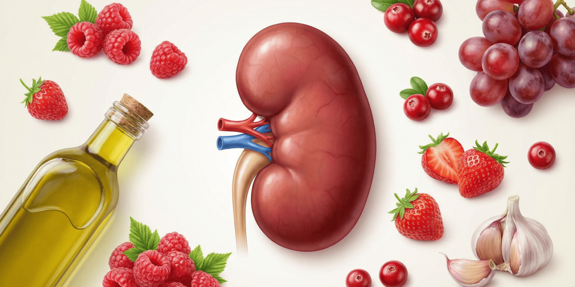 3 alimentos que podem melhorar a função renal