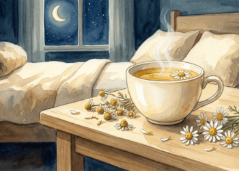 Este é o melhor chá para beber à noite e dormir como um bebê