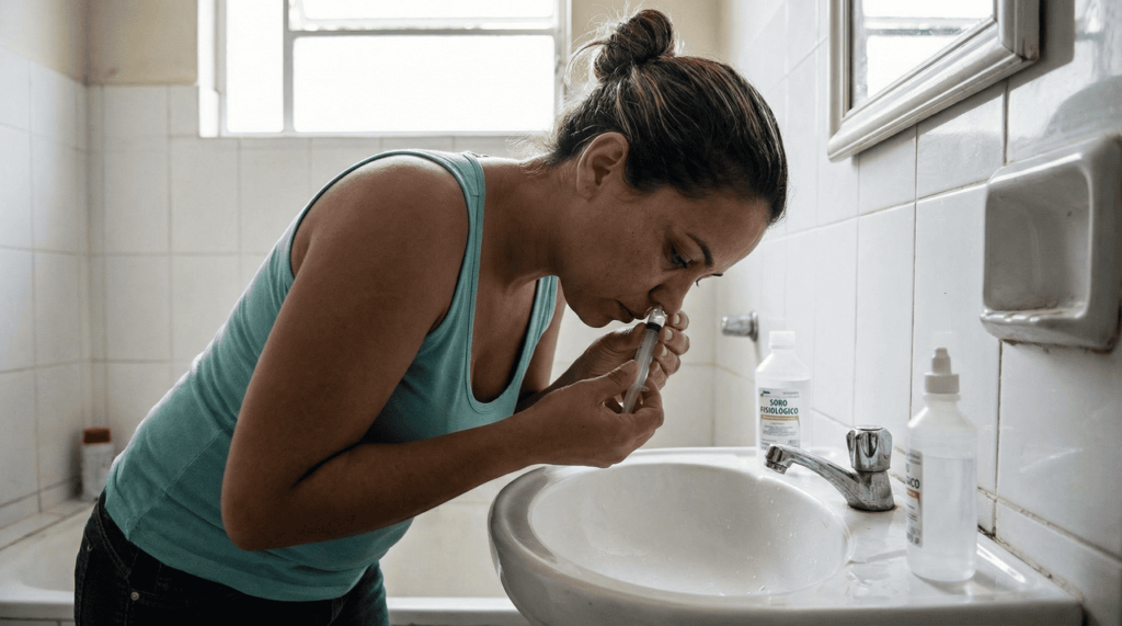 A alternativa natural mais eficaz para aliviar sinusite leve e reduzir a pressão facial