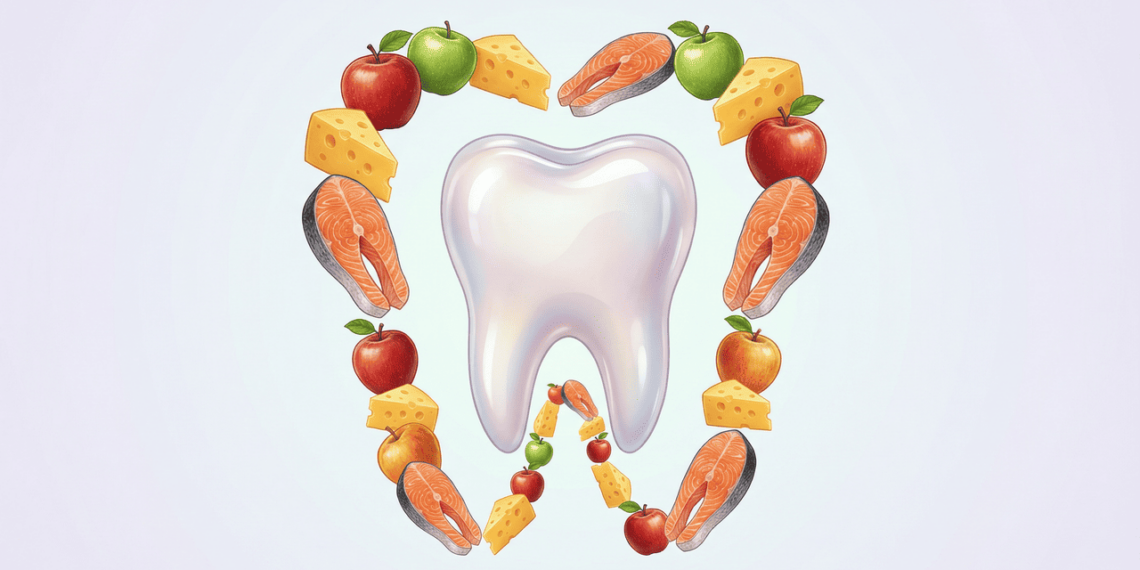 Quatro alimentos que ajudam a clarear os dentes e combater o tártaro naturalmente