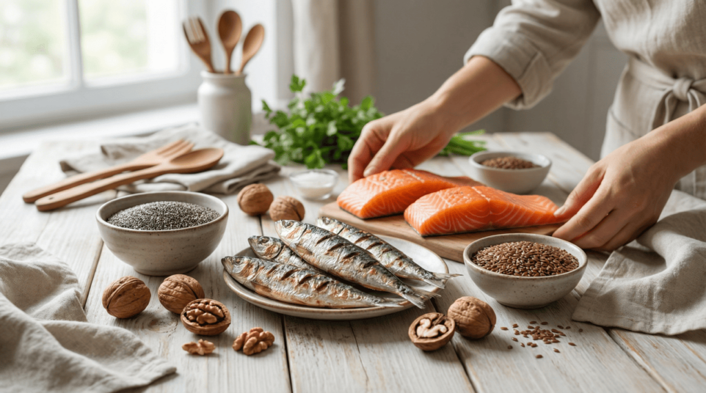 Os melhores alimentos com ômega-3 para cuidar do seu coração e reduzir a inflamação