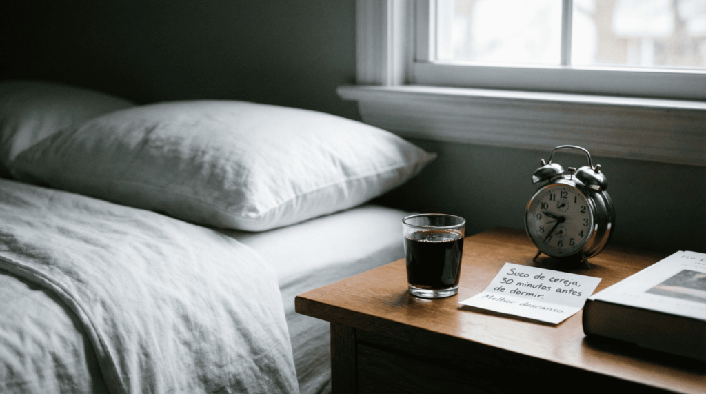 A bebida que deve ser consumida 30 minutos antes de dormir para melhorar o sono e aumentar a produção de melatonina