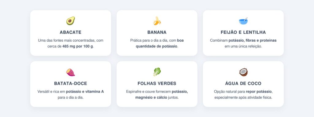 A importância do potássio para a contração muscular e os riscos da deficiência