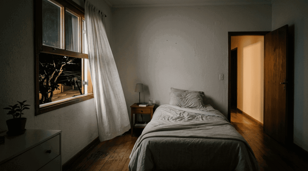 Dormir com a porta do quarto fechada pode estar afetando a qualidade do seu sono, segundo estudos