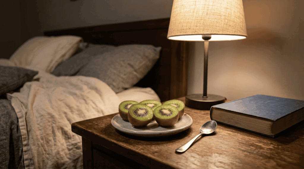 Incluir Kiwi na rotina noturna pode ser o impulso natural que o seu sono precisa