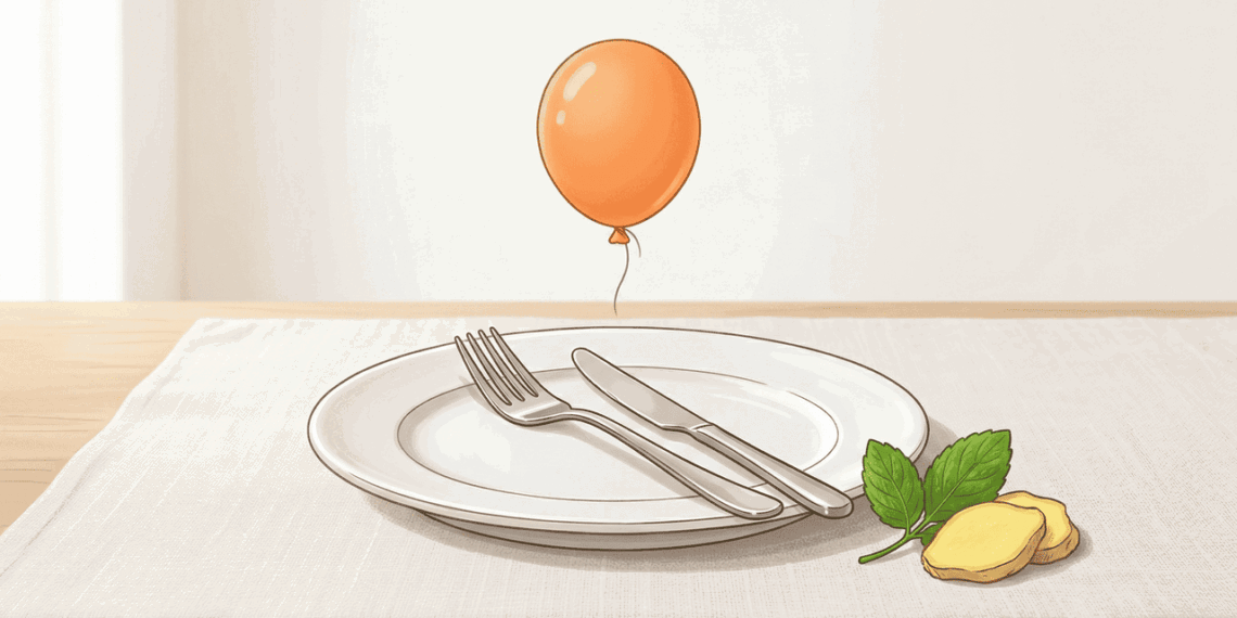 Formas de melhorar a digestão e não sentir estufamento depois de comer