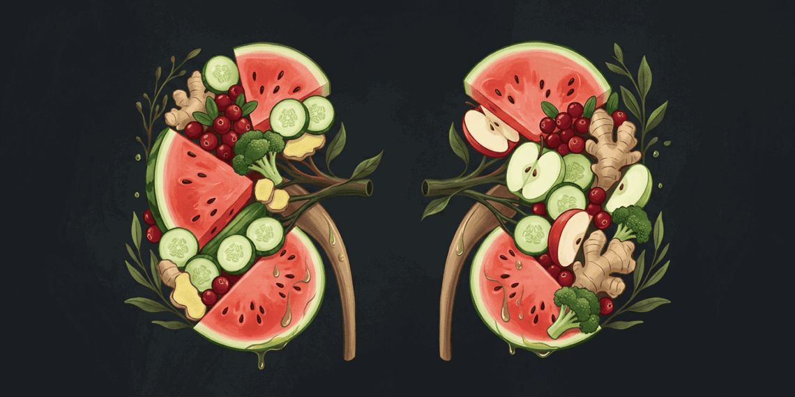 7 alimentos comuns para o cuidado diário dos rins