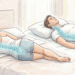 Dormir de lado ou de barriga para cima: qual posição protege mais a coluna durante a noite?