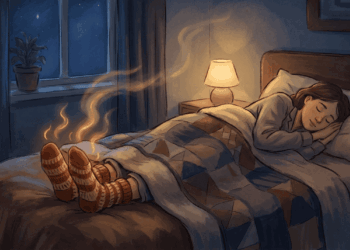 Uma noite sem dormir começa pelos pés: um segredo simples que pode mudar completamente a qualidade do seu sono