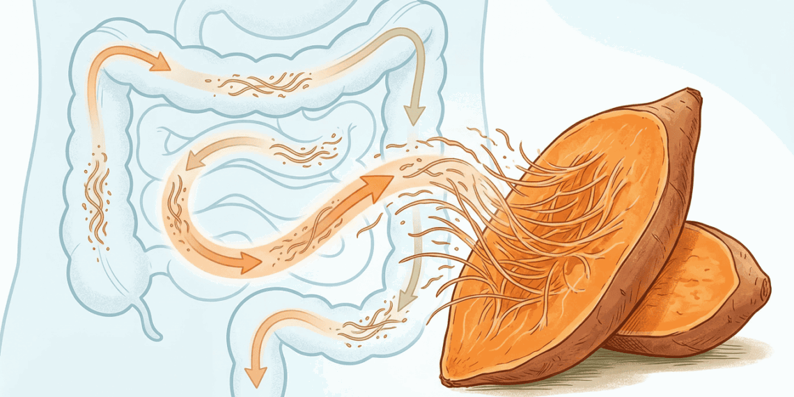 O tubérculo que funciona como uma vassoura natural quando o intestino trava