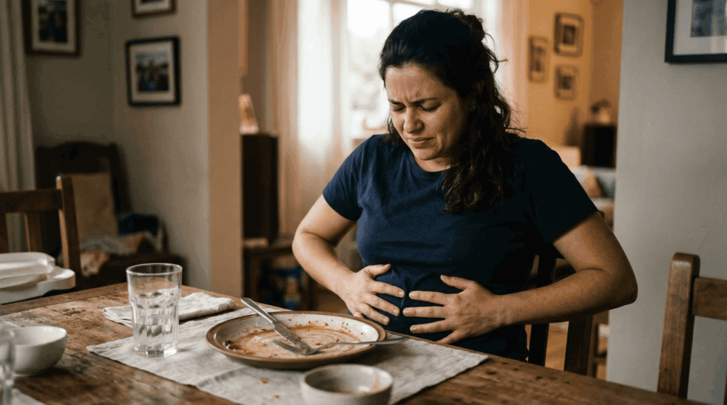Como melhorar a digestão sem sentir estufamento depois de comer