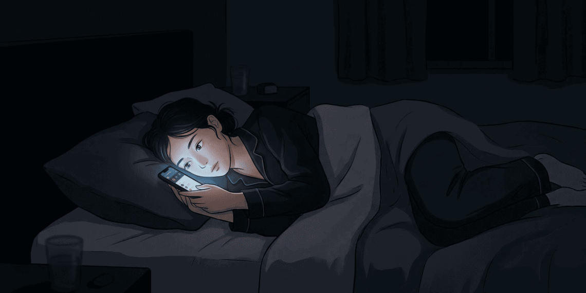 Celular no escuro à noite pode jogar contra a proteção que seus olhos tentam manter