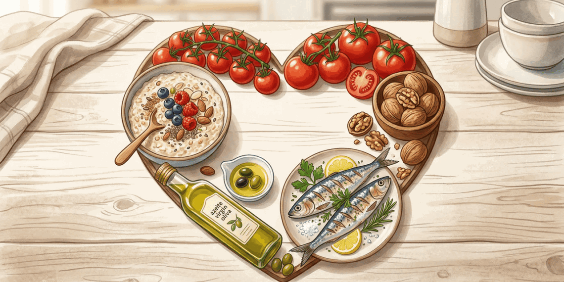 5 alimentos comuns para o cuidado diário do coração