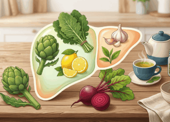 6 alimentos comuns para o cuidado diário do fígado