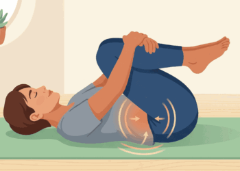 Cinco exercícios para eliminar gases intestinais acumulados