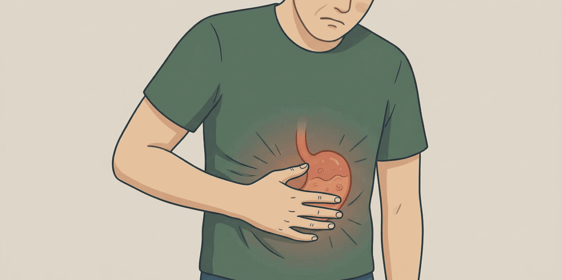 O que significa sentir dor no estômago depois do jantar?