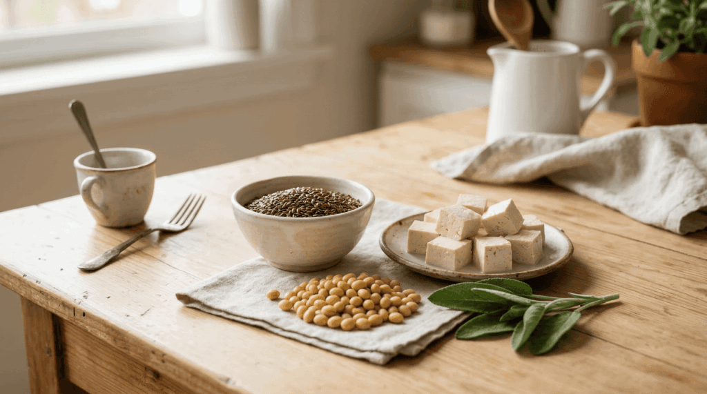 Tratamentos naturais para aliviar as ondas de calor da menopausa