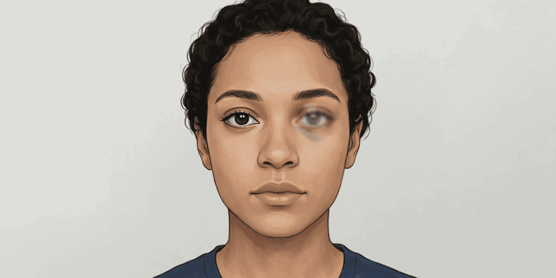 Por que algumas pessoas têm visão embaçada em um dos olhos?