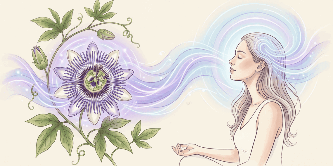 Uma planta que baixa a pressão do dia e prepara o corpo pro descanso sem efeito colateral pesado