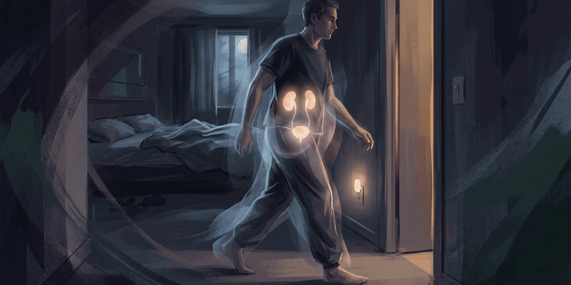 Cortou a água à noite e continua acordando para urinar? O que o seu corpo está tentando avisar no escuro