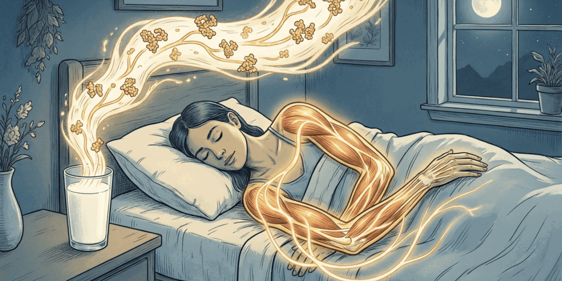O melhor horário para consumir proteína para maximizar a recuperação muscular durante o sono