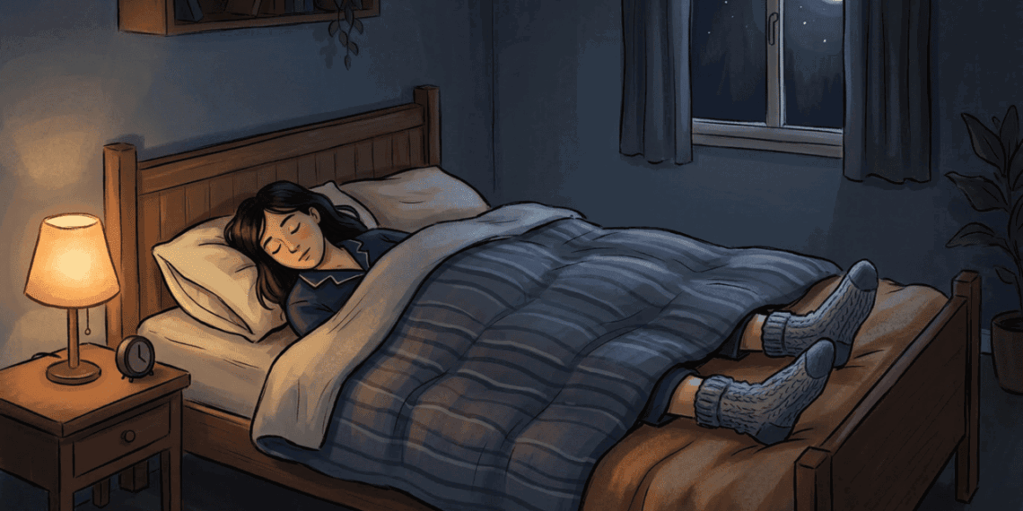 Uma noite sem dormir começa pelos pés: um segredo simples que pode mudar completamente a qualidade do seu sono