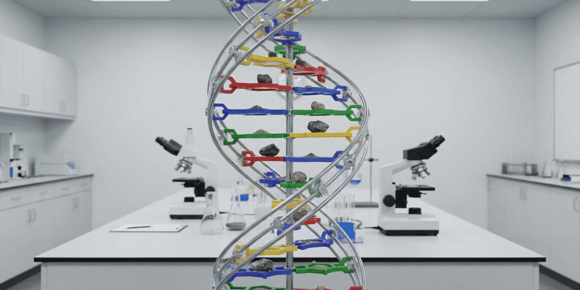 DNA extraterrestre: os componentes fundamentais da biologia encontrados em um corpo celeste