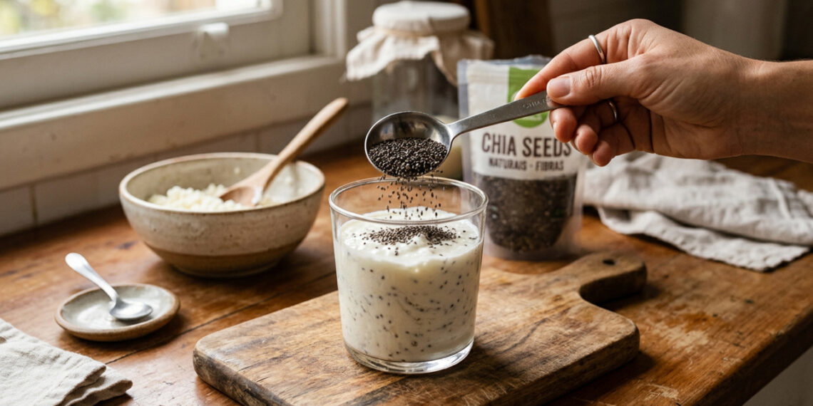 Adicione uma colherada dessas sementes ao kefir: o intestino funcionará como um relógio