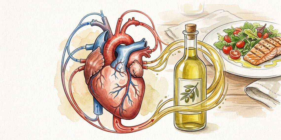O "ouro líquido" no almoço: a quantidade ideal de azeite de oliva para ajudar a reduzir o colesterol ruim