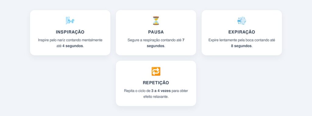 Como fazer a técnica de respiração 4-7-8?