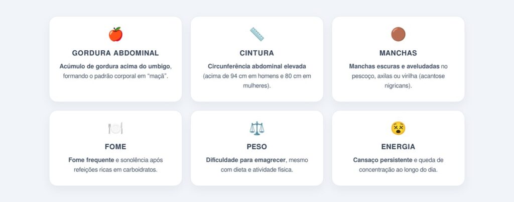 Quais sinais observar no corpo?
