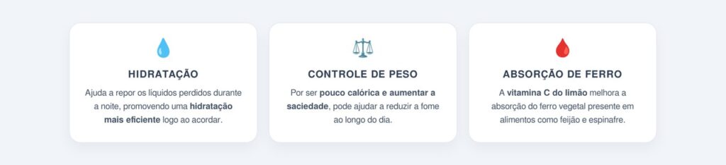 Benefícios adicionais da água morna com limão em jejum