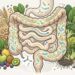 A falta de fibras na alimentação está relacionada ao acúmulo de substâncias inflamatórias no intestino