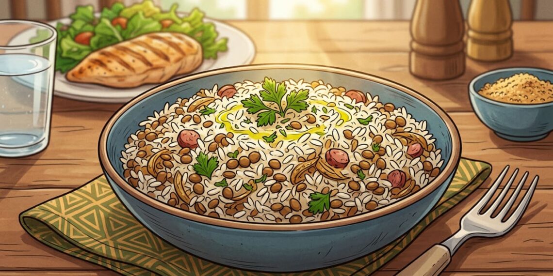 Segundo especialistas, a combinação de lentilha com arroz oferece praticamente os mesmos benefícios proteicos que o frango grelhado