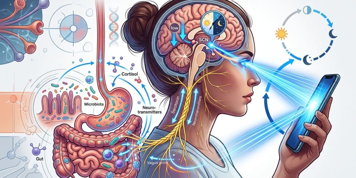 Intestino e cérebro: Por que você deve evitar o celular antes de dormir?