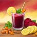 Que suco ajuda a reduzir a inflamação no fígado e como deve ser preparado para potencializar o efeito?