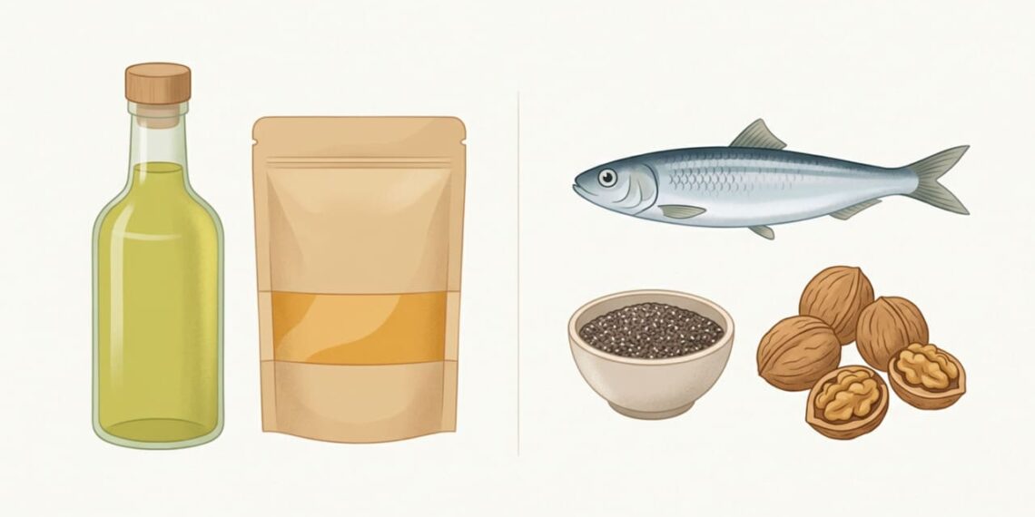 A falta de ômega-3 não se deve apenas ao baixo consumo de peixe, mas sim ao excesso de ômega-6 na dieta que bloqueia sua ação no organismo