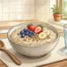 O que a aveia em jejum faz ao colesterol e à microbiota intestinal