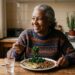 Almoço ideal para idosos deve ter nutrientes que fortalecem os ossos
