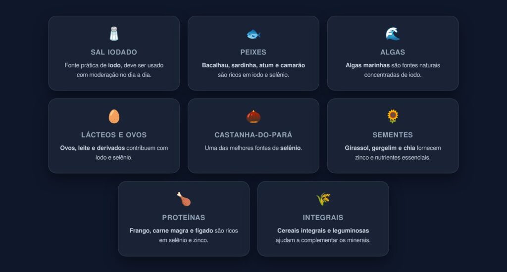 iodo e selênio