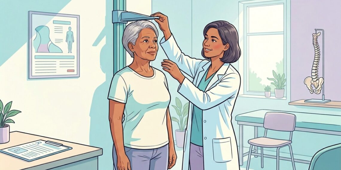 Perder altura depois da menopausa nem sempre é “idade”: o alerta da recomendação para rastrear osteoporose