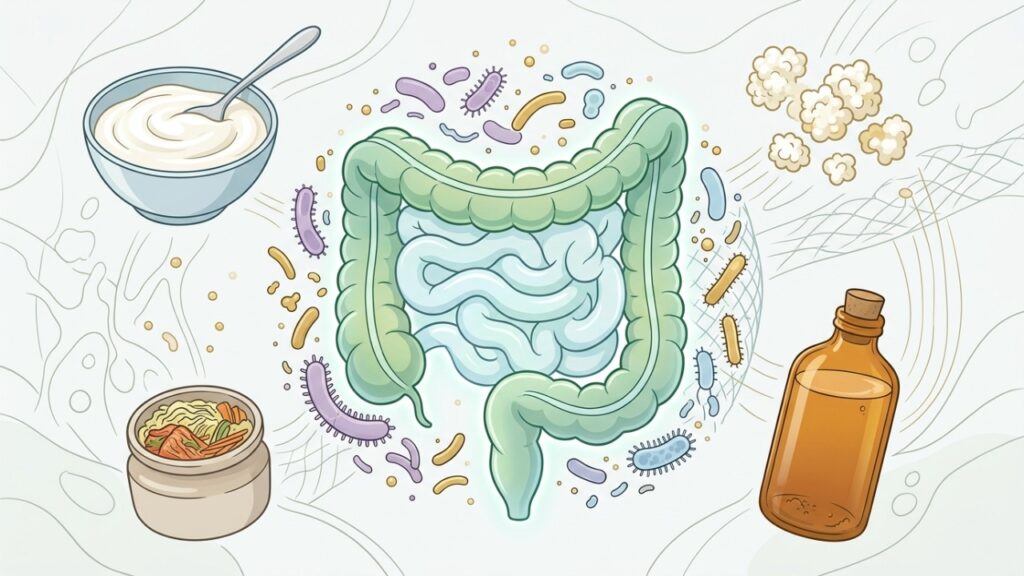 A melhor maneira de ajudar a saúde do seu intestino é consumir alimentos fermentados todos os dias