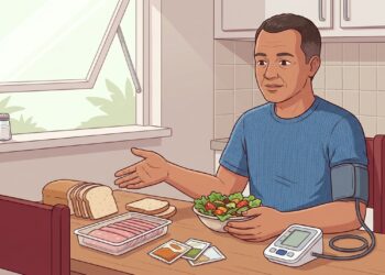 O que acontece com a pressão arterial quando o sal comum é trocado por sal com potássio