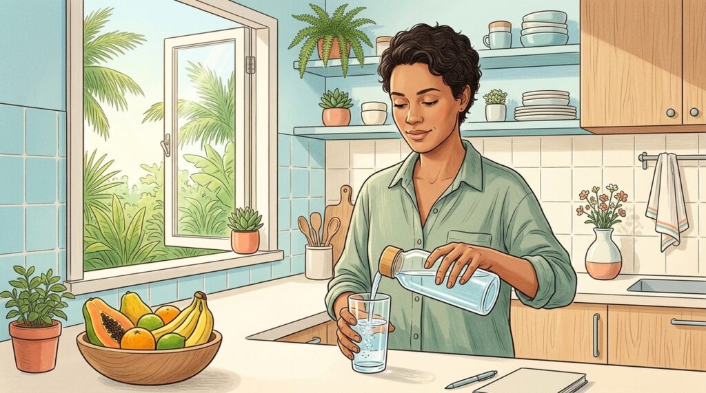 Esta é a quantidade de água que devemos beber com base no nosso peso