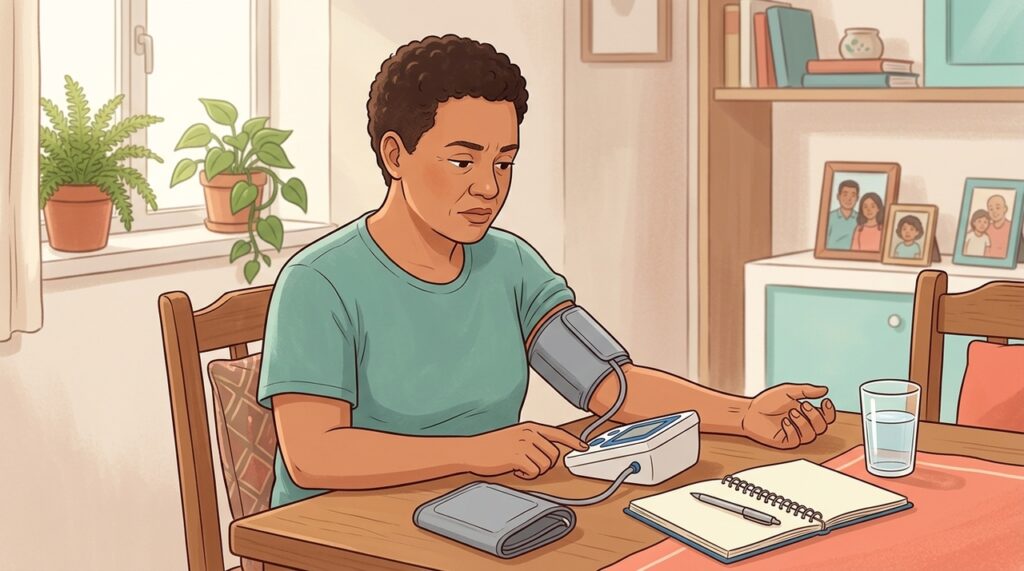 Com que frequência se deve medir a pressão arterial em casa?