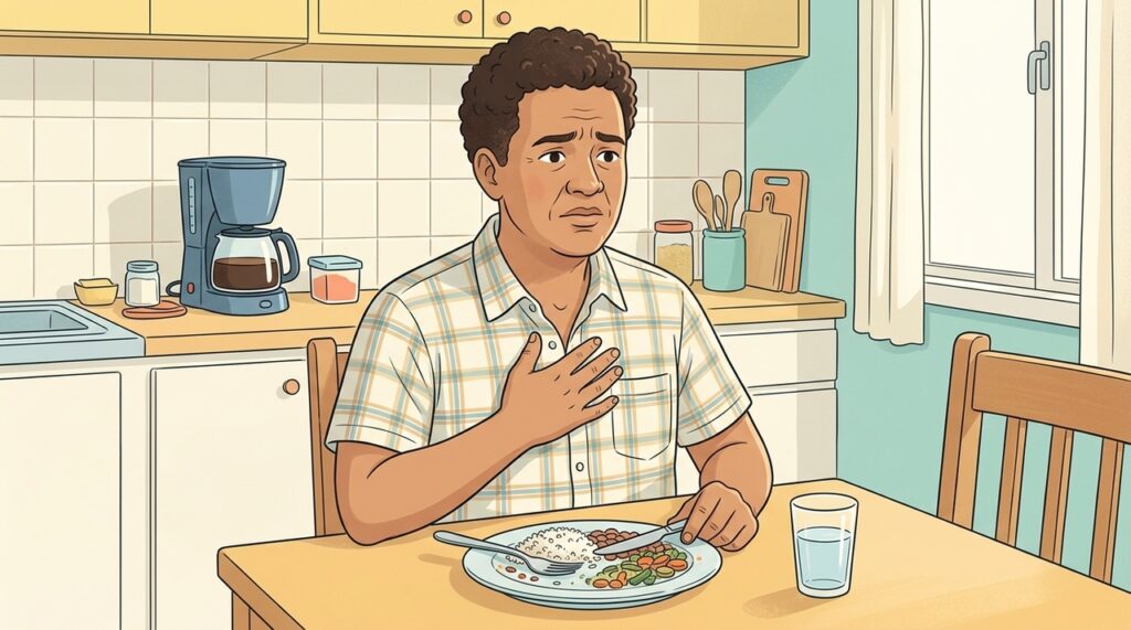 O que é a doença do refluxo gastroesofágico, que afeta principalmente adultos acima dos 40 anos