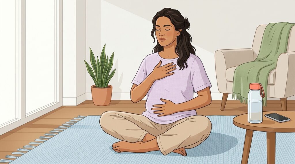 Qual maneira de respirar protege o sistema nervoso e qual o sobrecarrega?