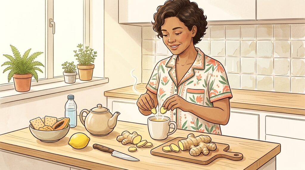Como o gengibre ajuda a aliviar naturalmente problemas digestivos e náuseas
